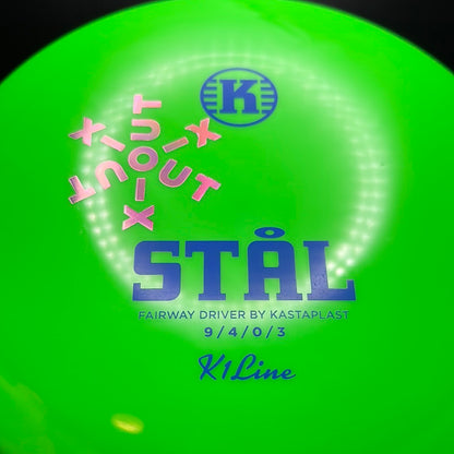 K1 Stål - X-Out Snowflake Stamp