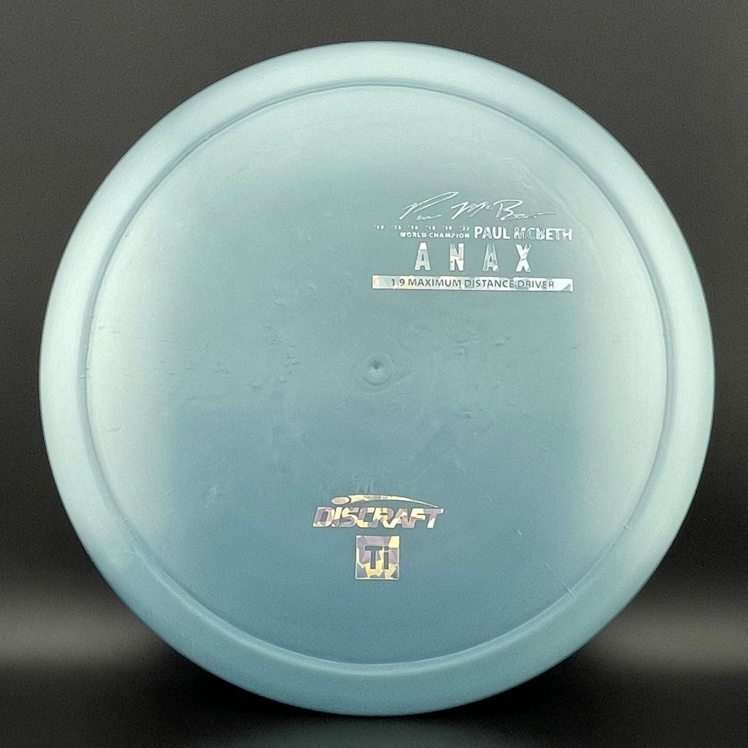 Titanium Anax - First Run - Paul McBeth Limited Edition