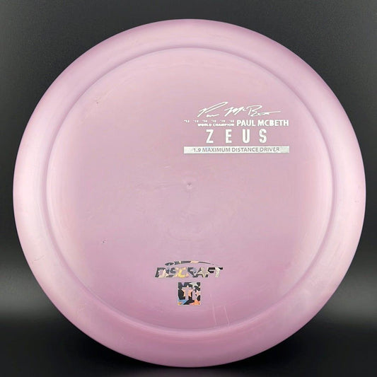 Titanium Zeus - First Run - Paul McBeth Limited Edition