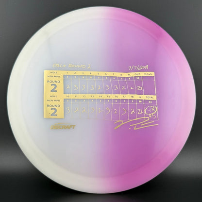 UV Z Glo Anax - Paul McBeth 18 Under Round - DGLO 2024