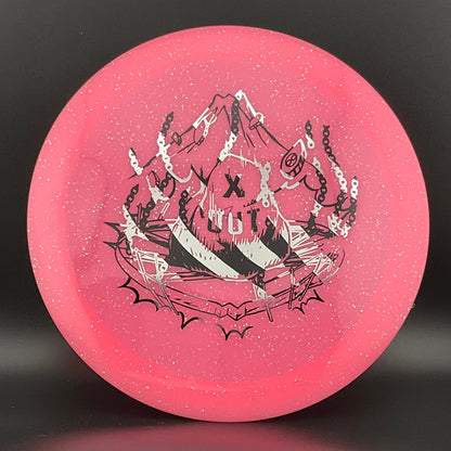Metal Flake Glow C-Blend Sphinx - Assorted X-Out Stamps