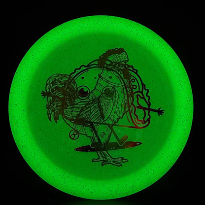Metal Flake Glow C-Blend Aztec - X-Out Taco Rooster