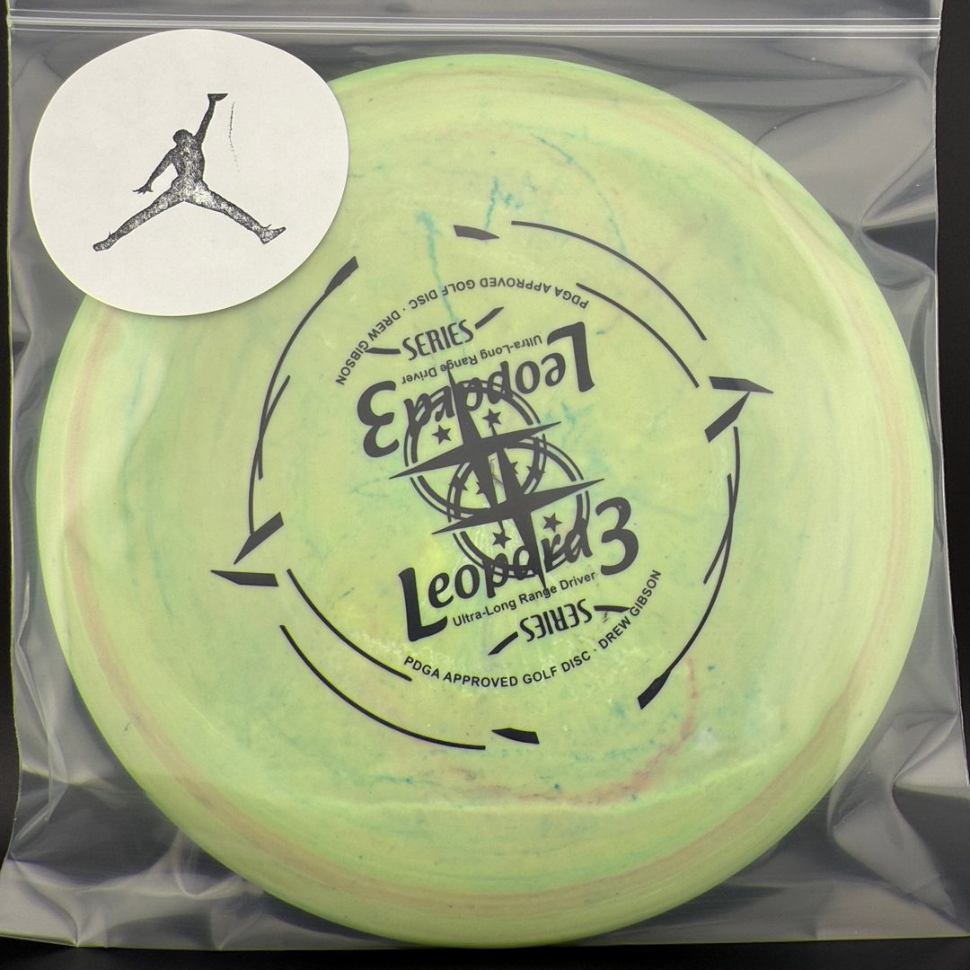 Galactic McPro Aviar - Drew Gibson Leopard3 Stamp *Gibson Stash*