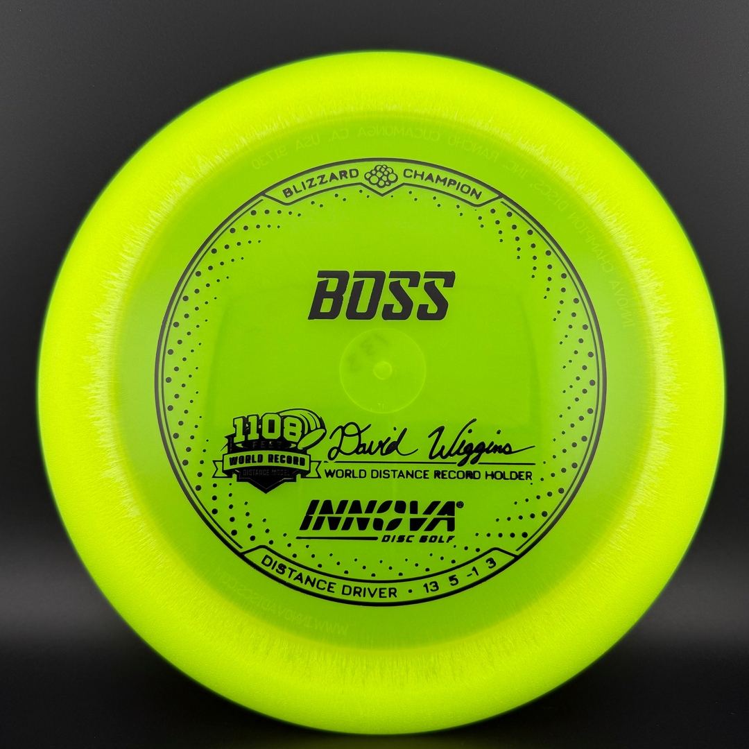Blizzard Champion Boss - David Wiggins Jr 1108 World Record