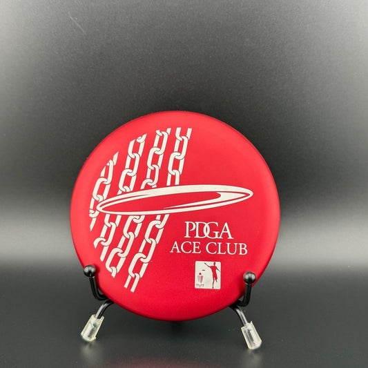 Metal Mini Marker *Signed* - Jumpin' Joe PDGA Ace Club