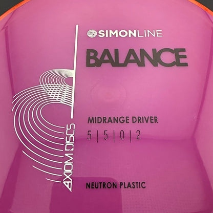 Neutron Balance - Simon Line