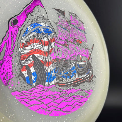 Metal Flake Glow C-Blend Galleon (First Run) "Megalodon" by Ripper Studios