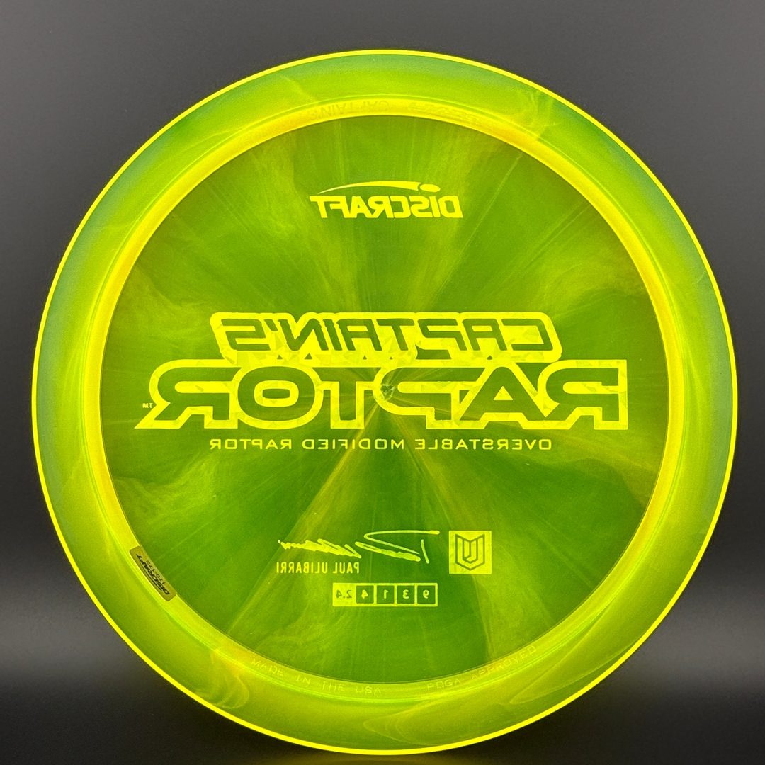 Special Z Blend Captain's Raptor - Paul Ulibarri 2025 Signature Series