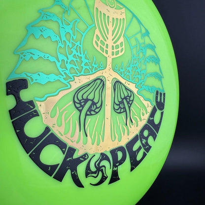 Soft Neo Spore - Huk Lab Peace Triple Foil Stamp