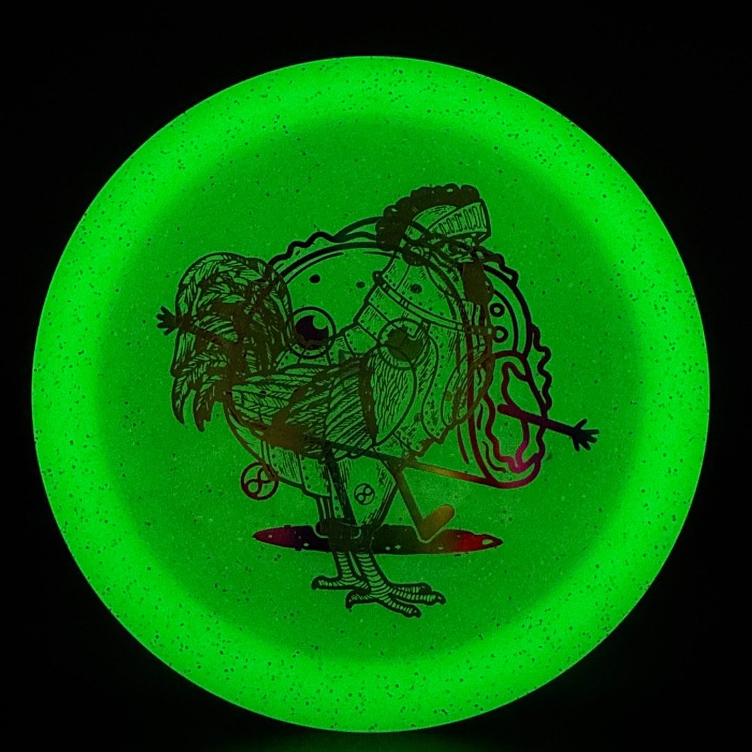 Metal Flake Glow C-Blend Aztec - X-Out Taco Rooster