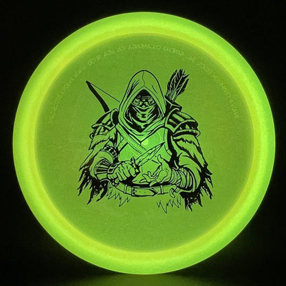 Classic Glow Champion Fairway Disc - Dark Rebel