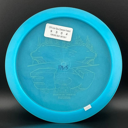 Color Glow Champion Firebird - CFR 2023 Ice Bowl Stamp
