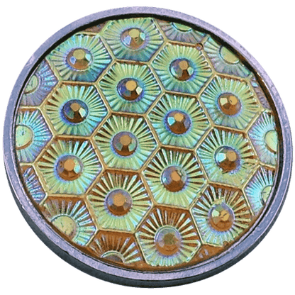Rainbow Effects Honeycomb Ball Marker by ReadyGOLF