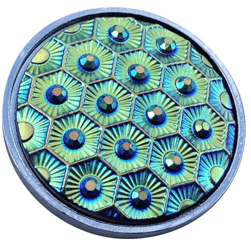 Rainbow Effects Honeycomb Ball Marker by ReadyGOLF