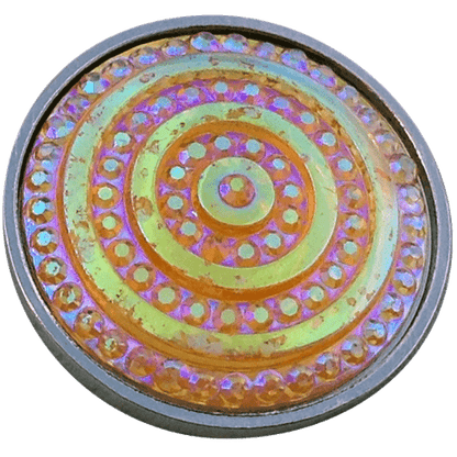 Rainbow Effects Rings Glitter Ball Marker by ReadyGOLF