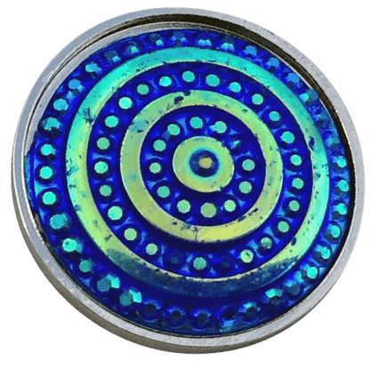 Rainbow Effects Rings Glitter Ball Marker by ReadyGOLF