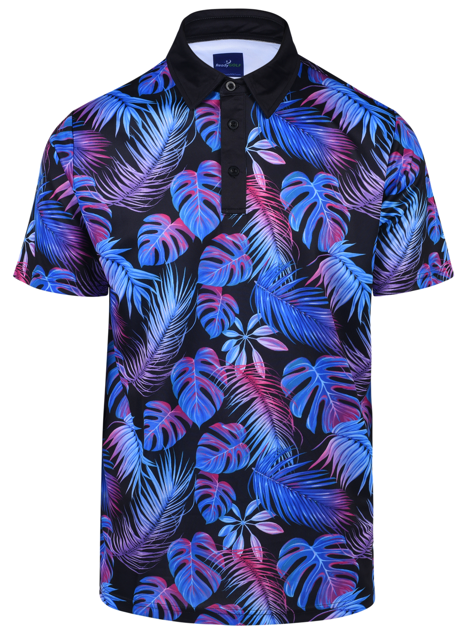 Electric Jungle Mens Golf Polo Shirt by ReadyGOLF