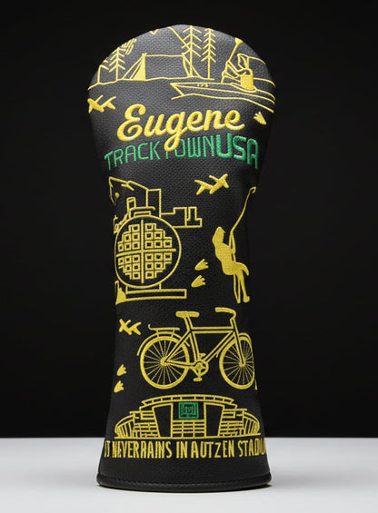 Eugene Track Town USA Headcover
