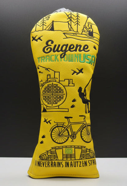 Eugene Track Town USA Headcover