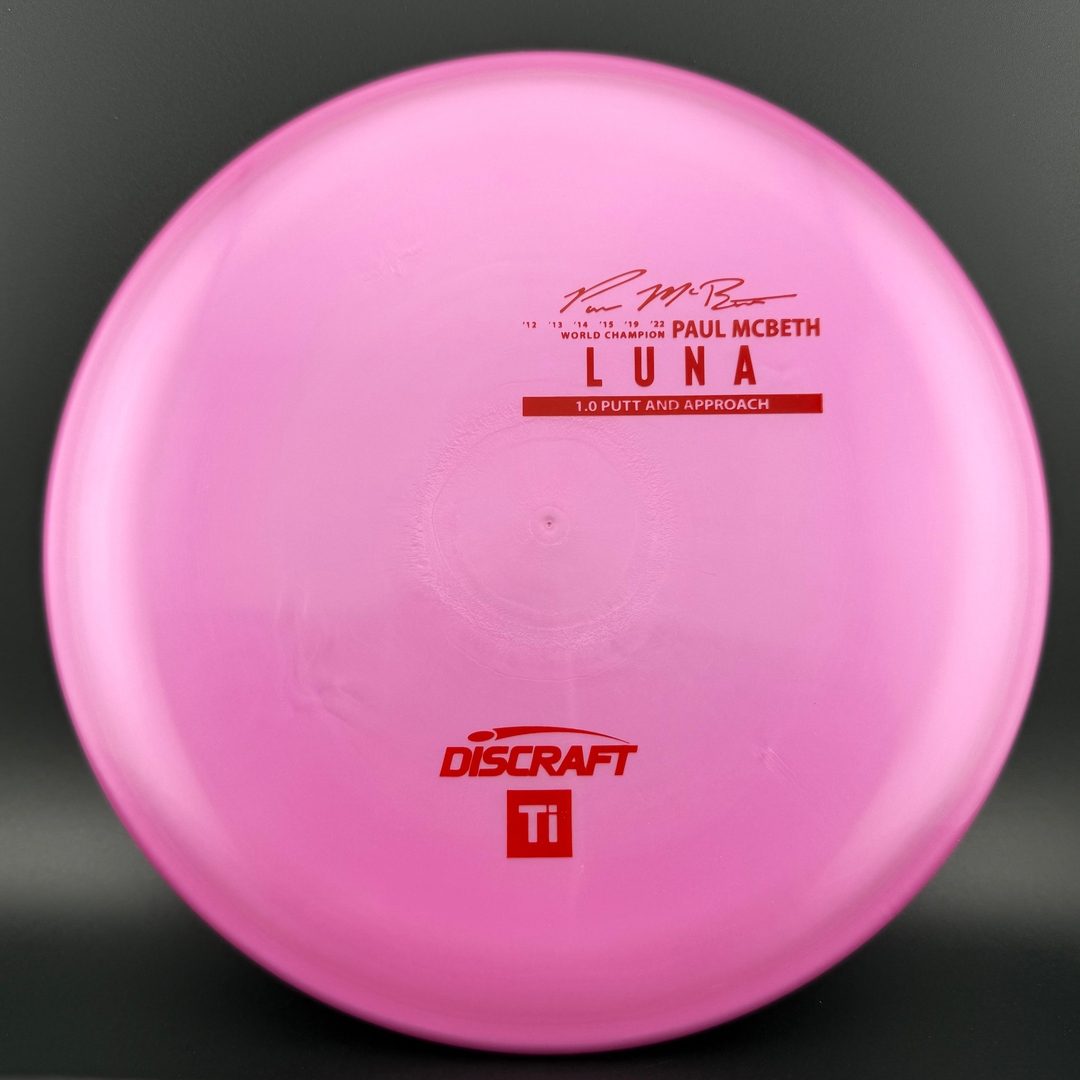 Titanium Luna - First Run - Paul McBeth