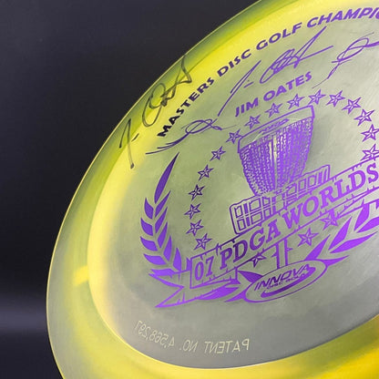 Champion XCaliber *Signed* - 2007 PDGA World Masters Champion Jim Oates