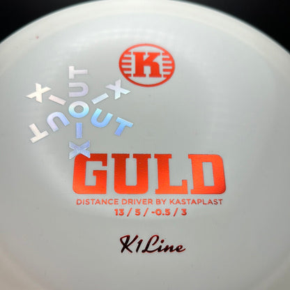 K1 Guld - X-Out Snowflake Stamp