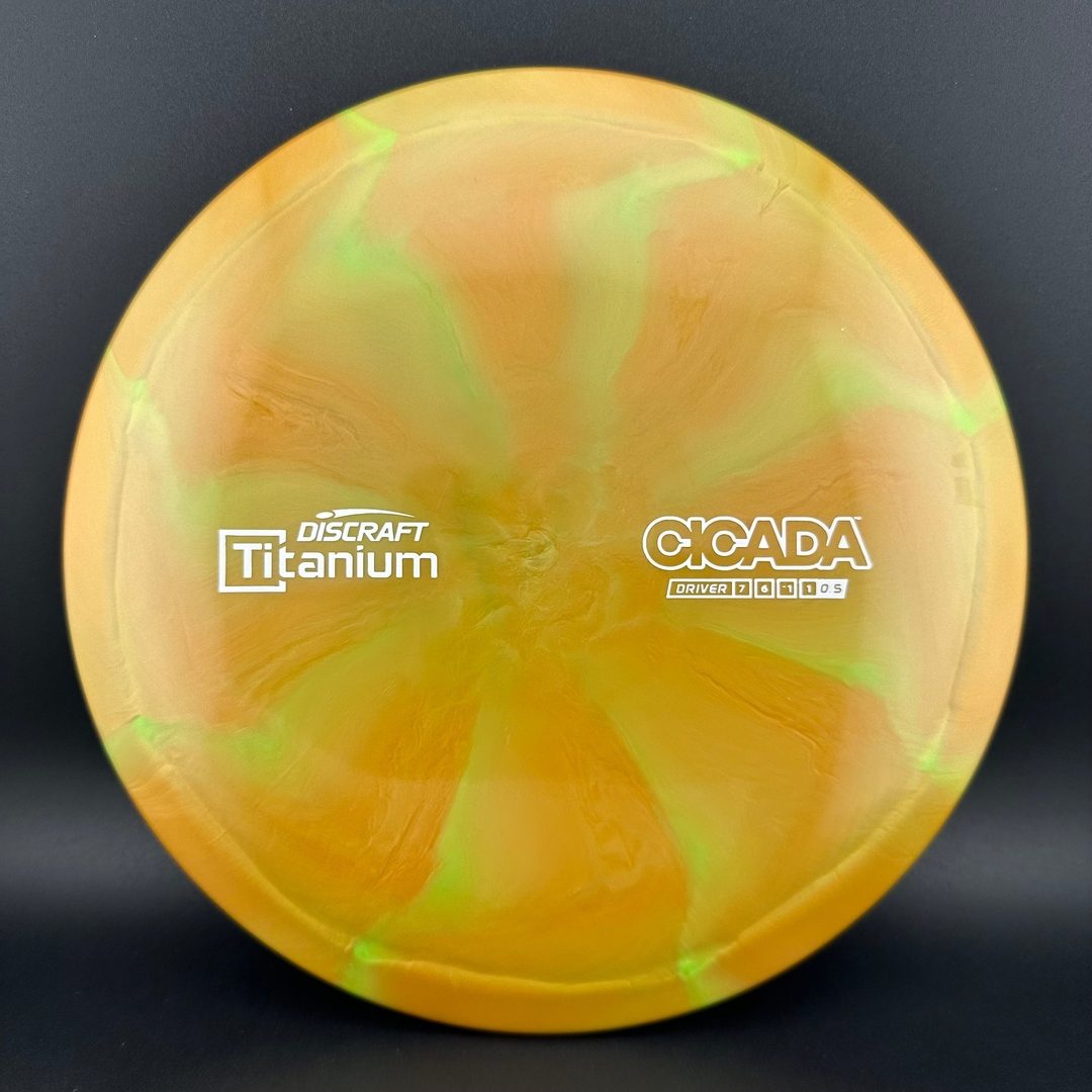 Titanium Swirl Cicada