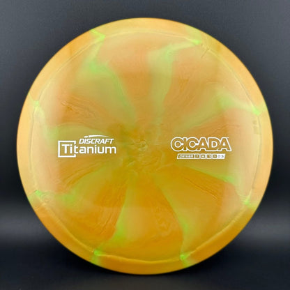 Titanium Swirl Cicada