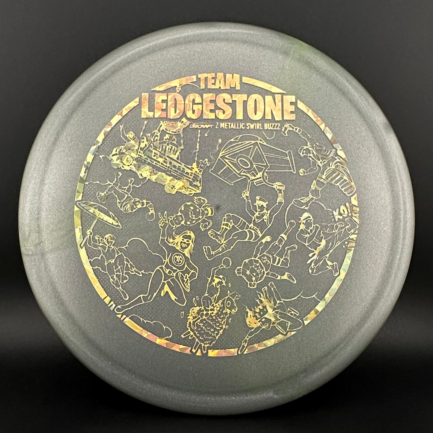 Z Swirl Metallic Buzzz - Team Ledgestone Fortnite 2023