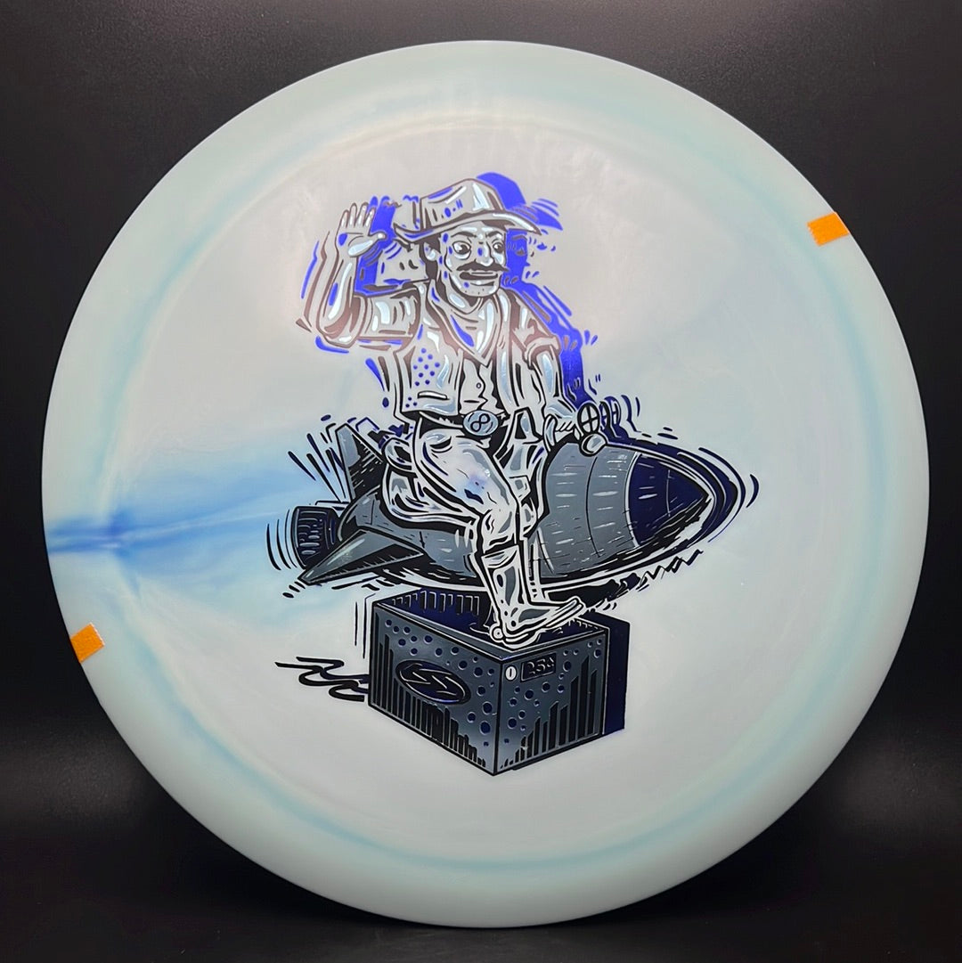 Alpha Warbird - "Ride Em Rocket Cowboy" Triple Foil