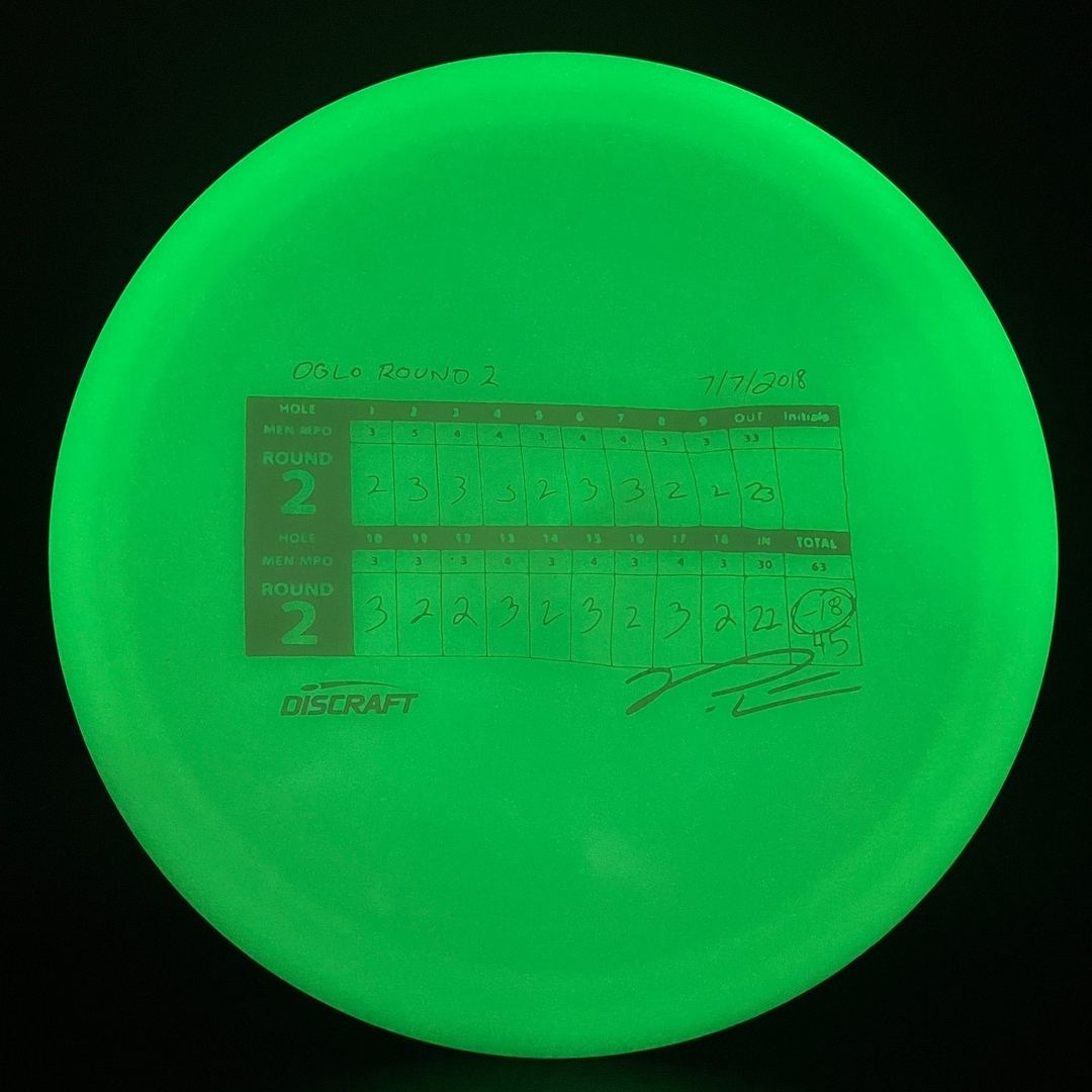 UV Z Glo Anax - Paul McBeth 18 Under Round - DGLO 2024