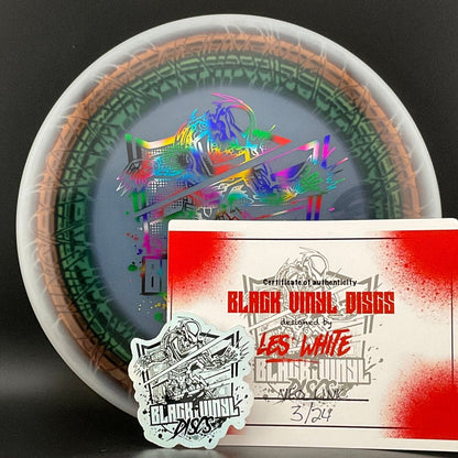 Neo Link *Les White Stash* - #3 of 24 Super Limited Spin Dyed "Black Vinyl Discs"