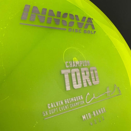 Champion Toro - Calvin Heimburg Signature Series