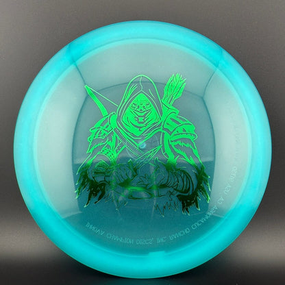 Classic Glow Champion Fairway Disc - Dark Rebel