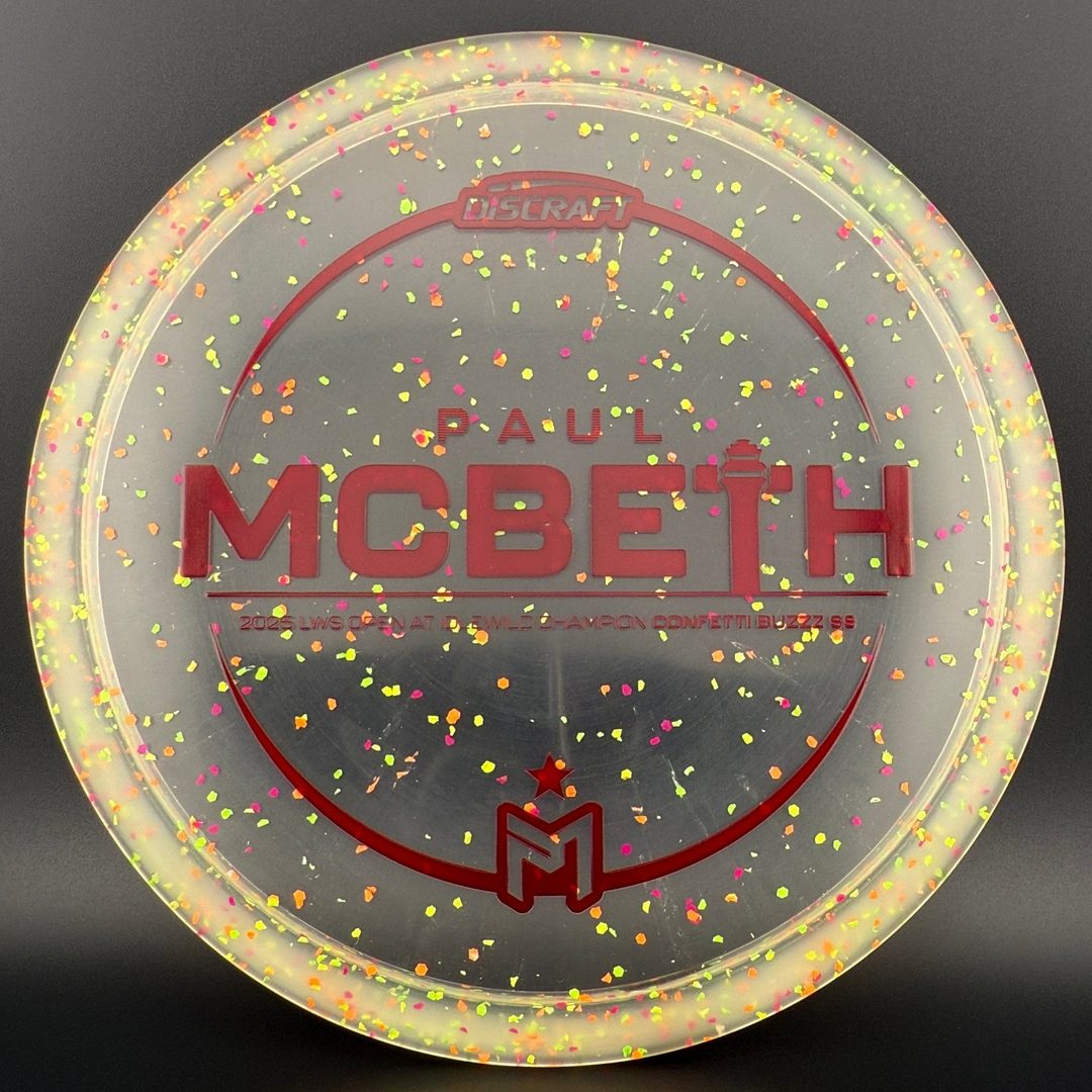Confetti Z Buzzz SS - Paul McBeth 2025 LWS Open