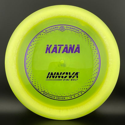 Blizzard Champion Katana