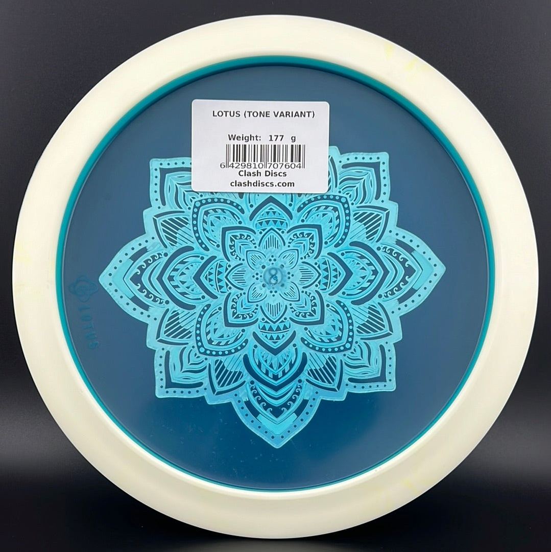 Tone Lotus (First Run) - Triple Foil Lotus Stamp