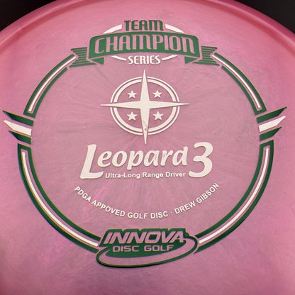 Luster Champion Leopard3 - 2018 "Appoved" Run *Gibson Stash*
