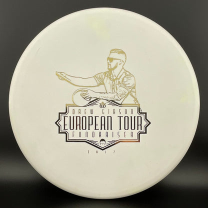 BT Hard Harp - 2012 Drew Gibson European Tour Fundraiser Stamp *Gibson Stash*