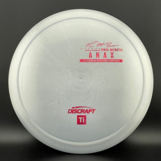 Titanium Anax - First Run - Paul McBeth Limited Edition