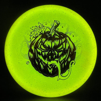 Metal Flake Glow C-Blend Artifact - Pumpkin