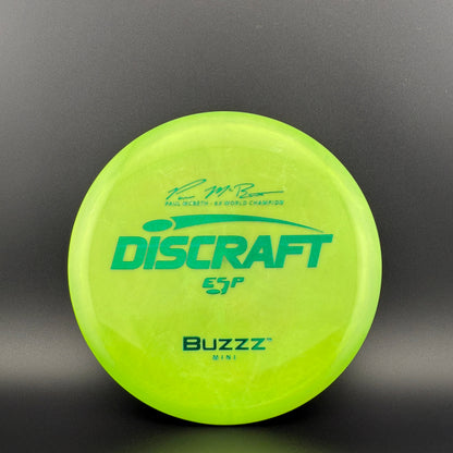 ESP Mini Buzzz - Paul McBeth (6" Mini Disc)