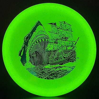 Metal Flake Glow C-Blend Galleon (First Run) "Megalodon" by Ripper Studios