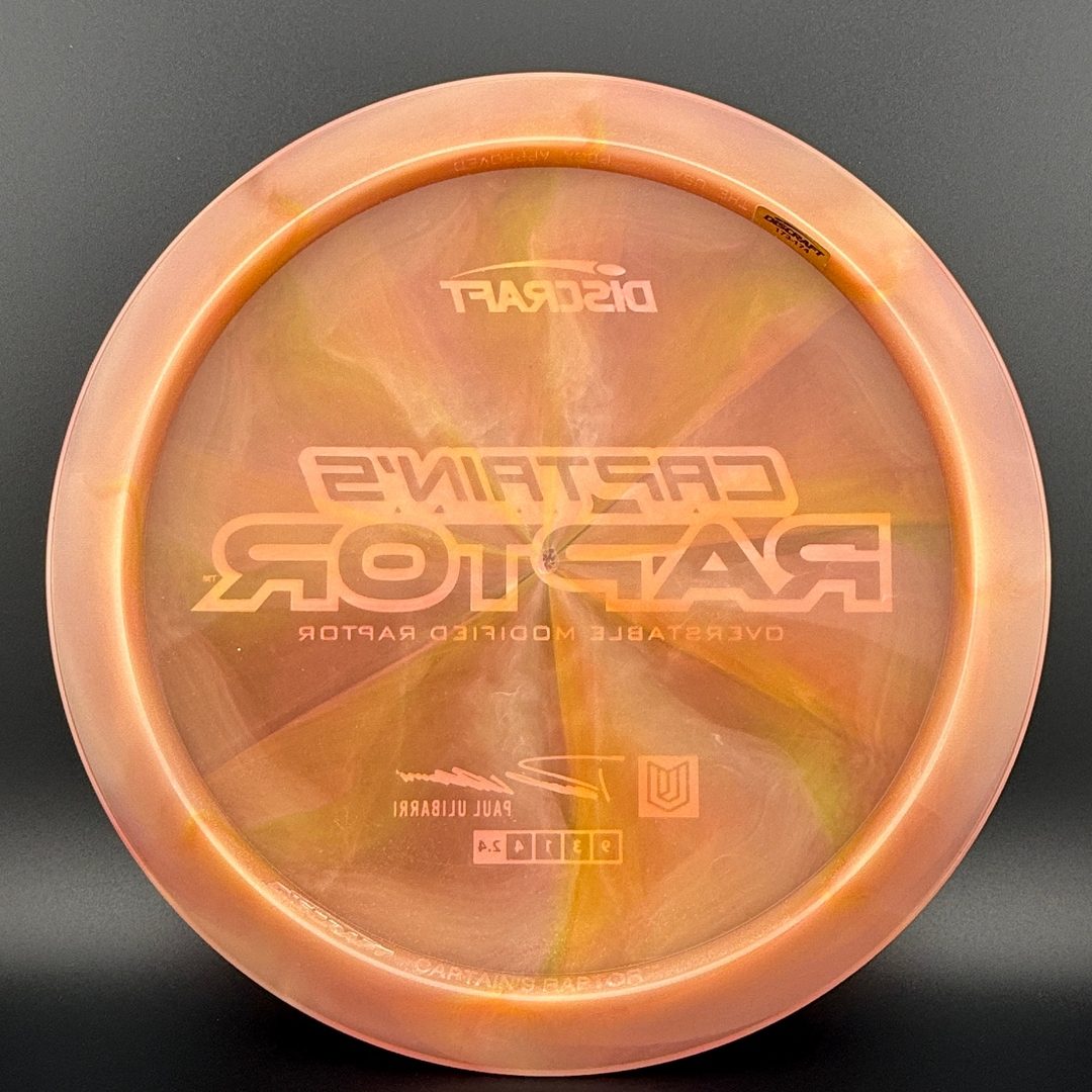 Special Z Blend Captain's Raptor - Paul Ulibarri 2025 Signature Series