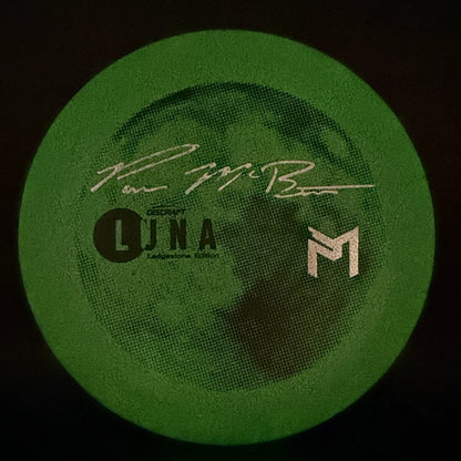Glo Rubber Blend Luna - Paul McBeth Overstamp Misprint