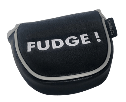 FUDGE! Embroidered Putter Cover by ReadyGOLF  -  Mallet