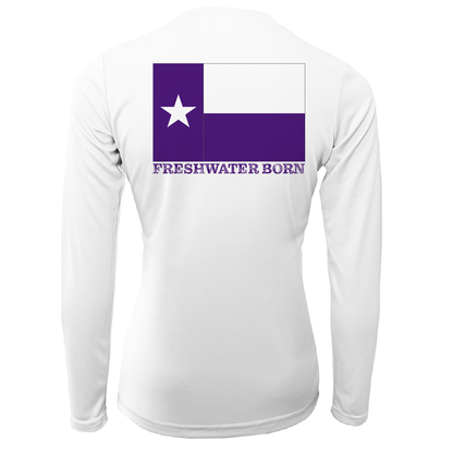 Fort Worth Freshwater Born Women's Long Sleeve UPF 50+ Dry-Fit Shirt