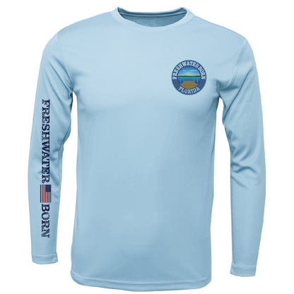 Florida Freshwater Born Kraken Boy's Long Sleeve UPF 50+Dry-Fit Shirt