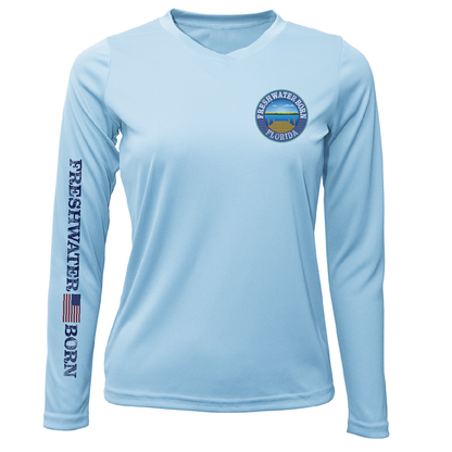 Florida Freshwater Born Pike Women's Long Sleeve UPF 50+ Dry-Fit Shirt