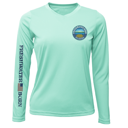 Florida Freshwater Born Pike Women's Long Sleeve UPF 50+ Dry-Fit Shirt